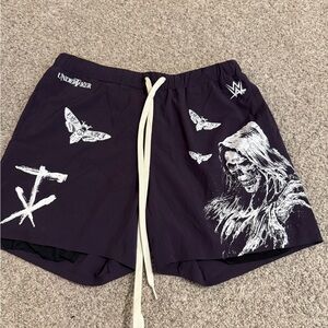 Darc Sport Undertaker Athletic Shorts with White Graphics